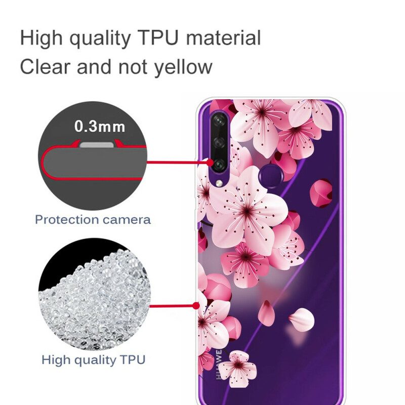 Cover Huawei Y6p Premium Floreale