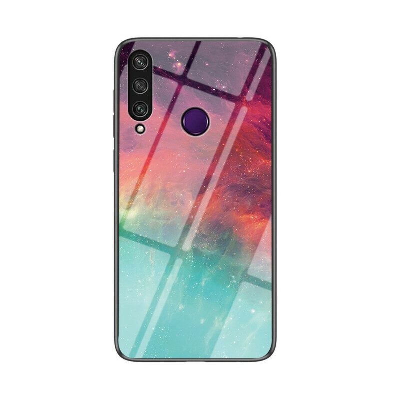 Cover Huawei Y6p Vetro Temperato Di Colori Premium