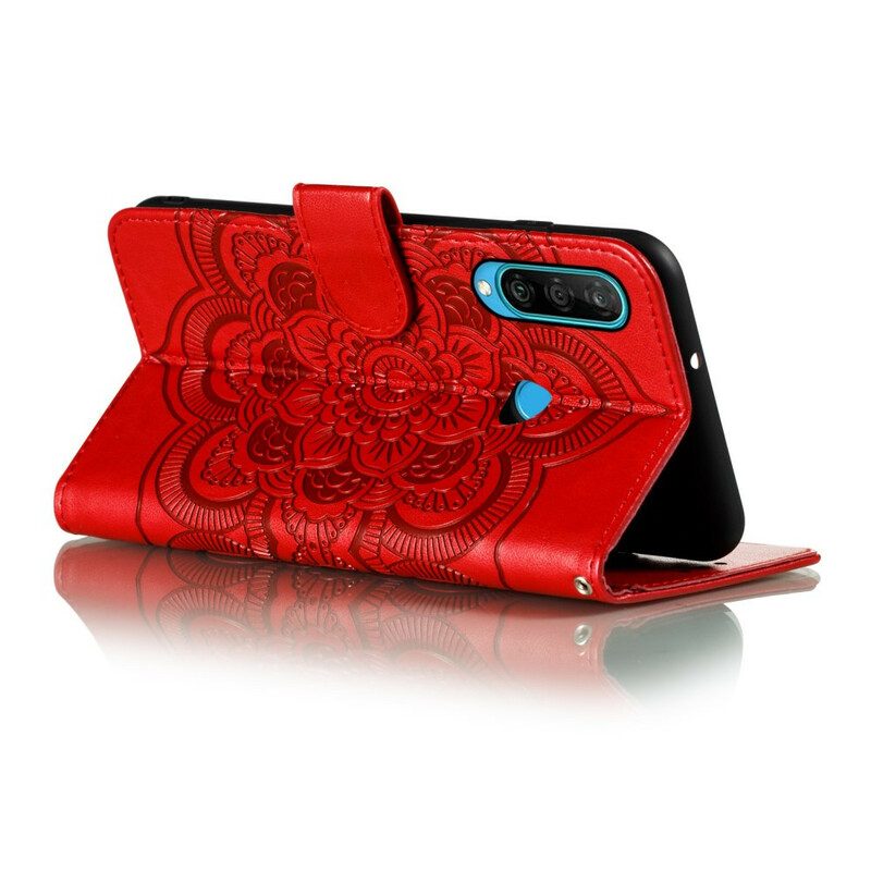 Custodia in pelle Huawei Y6p Mandala Completo