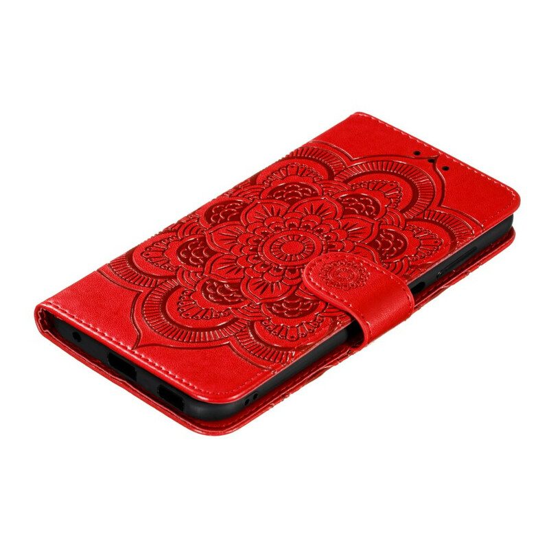 Custodia in pelle Huawei Y6p Mandala Completo