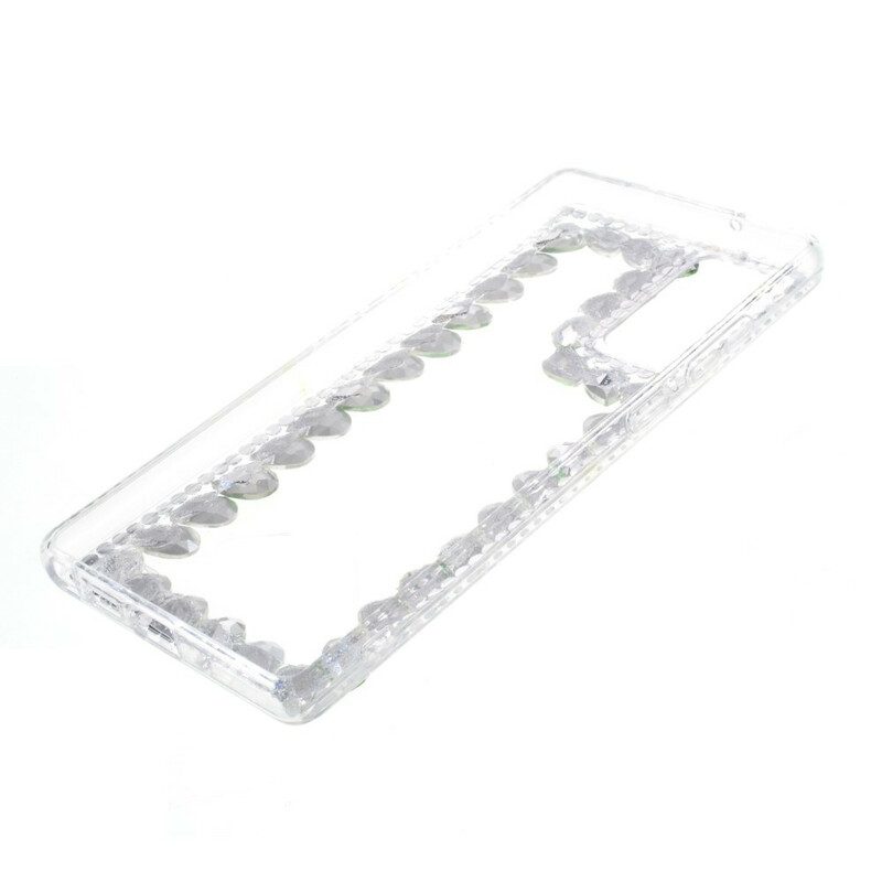 Cover Samsung Galaxy Note 20 Contorno Di Strass