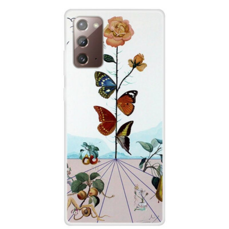 Cover Samsung Galaxy Note 20 Farfalle Della Natura