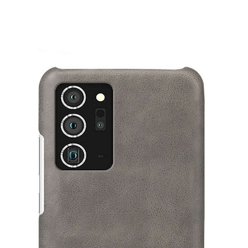 Cover Samsung Galaxy Note 20 Ksq Effetto Pelle