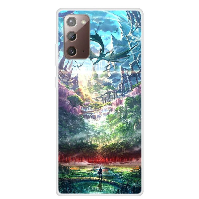 Cover Samsung Galaxy Note 20 Natura Paradisiaca