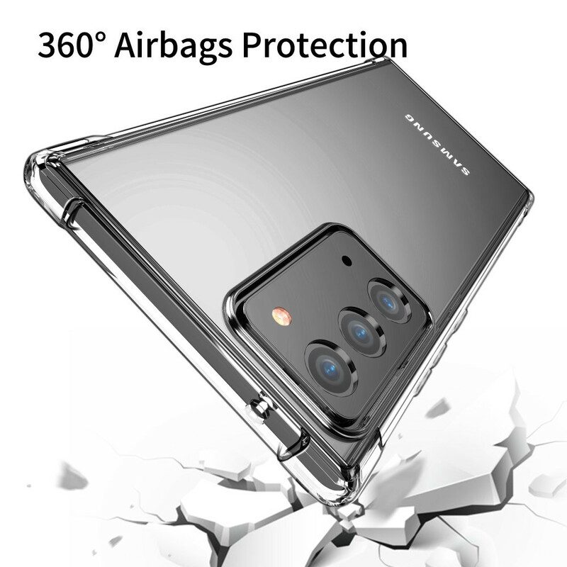 Cover Samsung Galaxy Note 20 Protezione Trasparente Per Cuscini Leeu