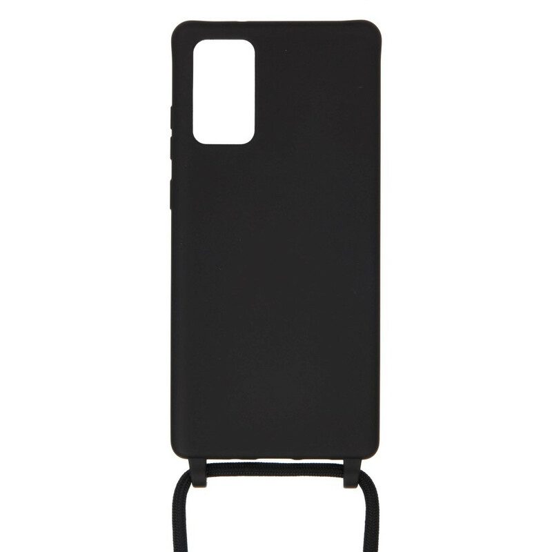 Cover Samsung Galaxy Note 20 Silicone E Cavo