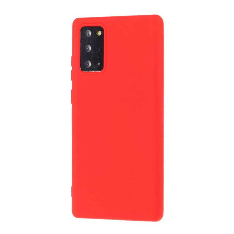 Cover Samsung Galaxy Note 20 Silicone Liquido X-level