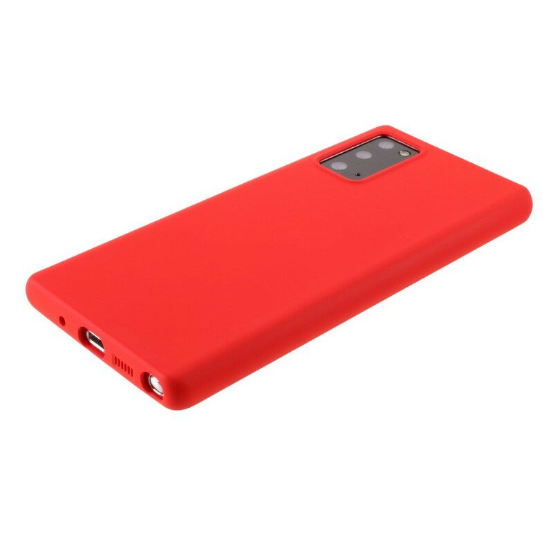 Cover Samsung Galaxy Note 20 Silicone Liquido X-level