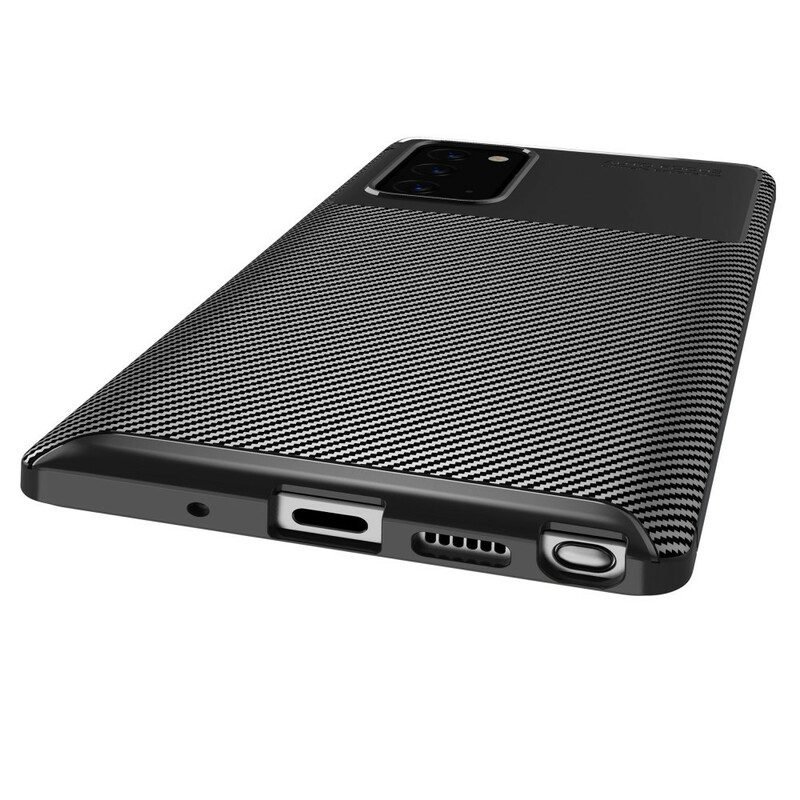 Cover Samsung Galaxy Note 20 Struttura Flessibile In Fibra Di Carbonio