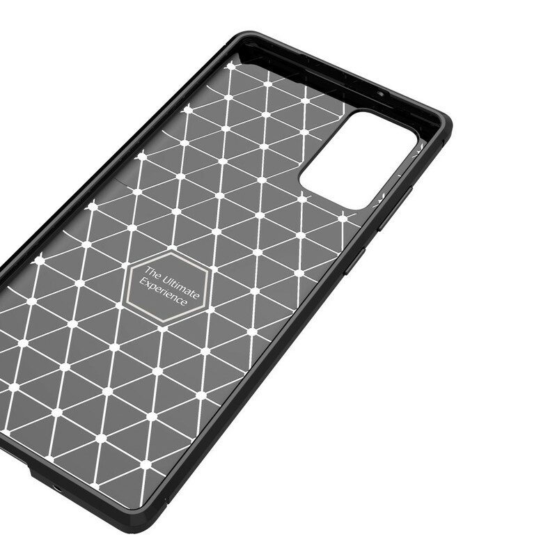 Cover Samsung Galaxy Note 20 Struttura Flessibile In Fibra Di Carbonio