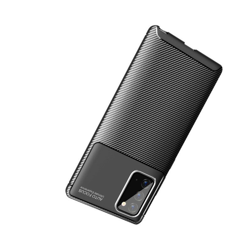 Cover Samsung Galaxy Note 20 Struttura Flessibile In Fibra Di Carbonio