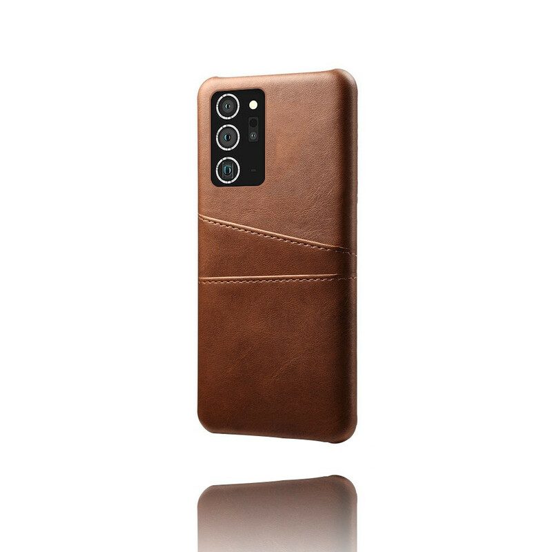 Cover Samsung Galaxy Note 20 Titolare Della Carta