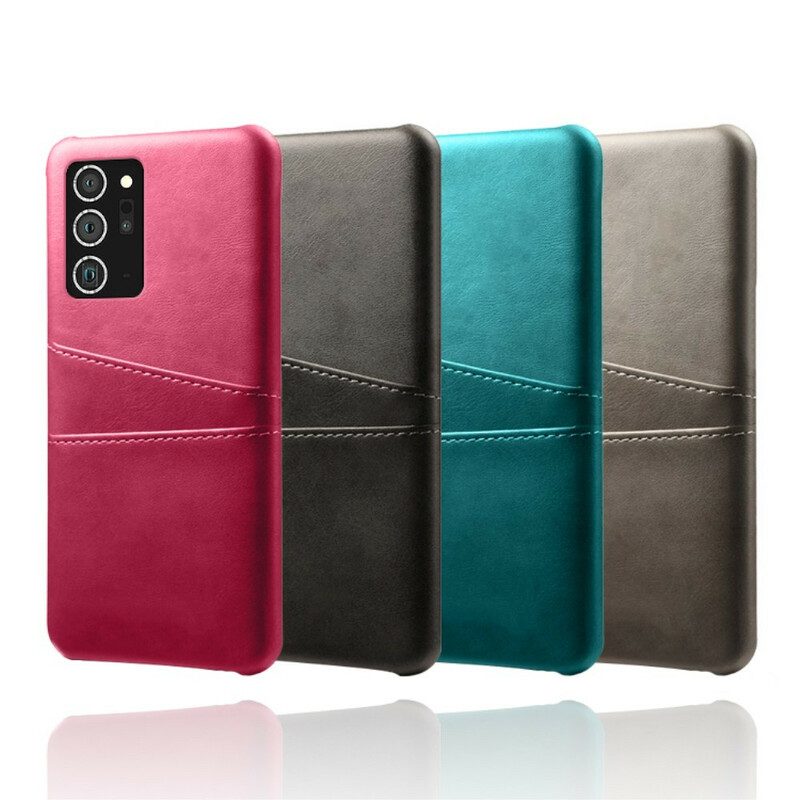 Cover Samsung Galaxy Note 20 Titolare Della Carta