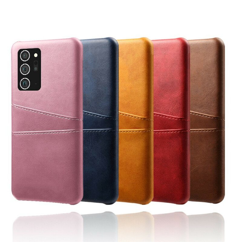 Cover Samsung Galaxy Note 20 Titolare Della Carta