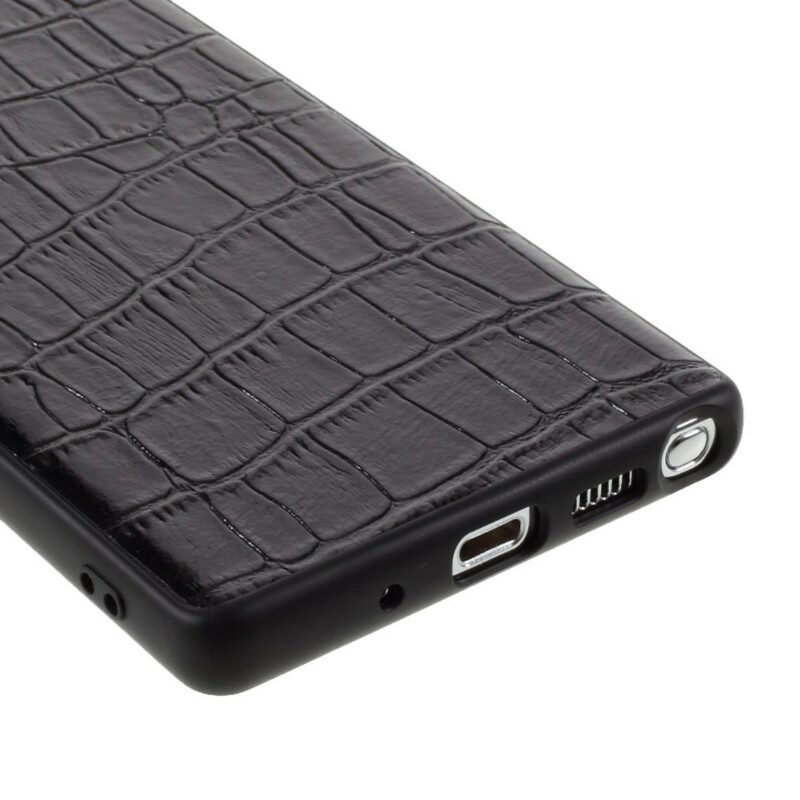 Cover Samsung Galaxy Note 20 Vera Pelle Di Coccodrillo