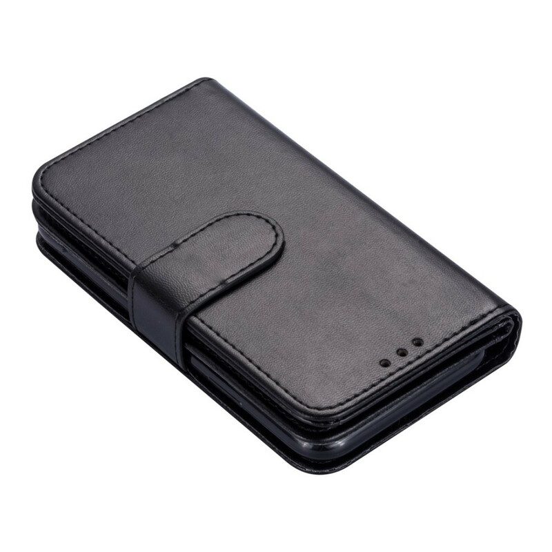 Custodia in pelle Samsung Galaxy Note 20 9 Portacarte In Ecopelle