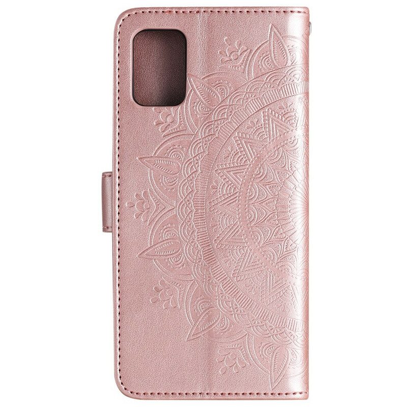 Custodia in pelle Samsung Galaxy Note 20 Mandala Del Sole