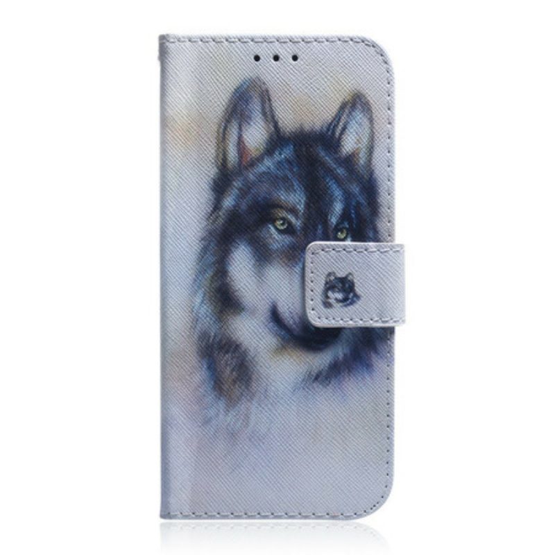 Custodia in pelle Samsung Galaxy Note 20 Sguardo Canino