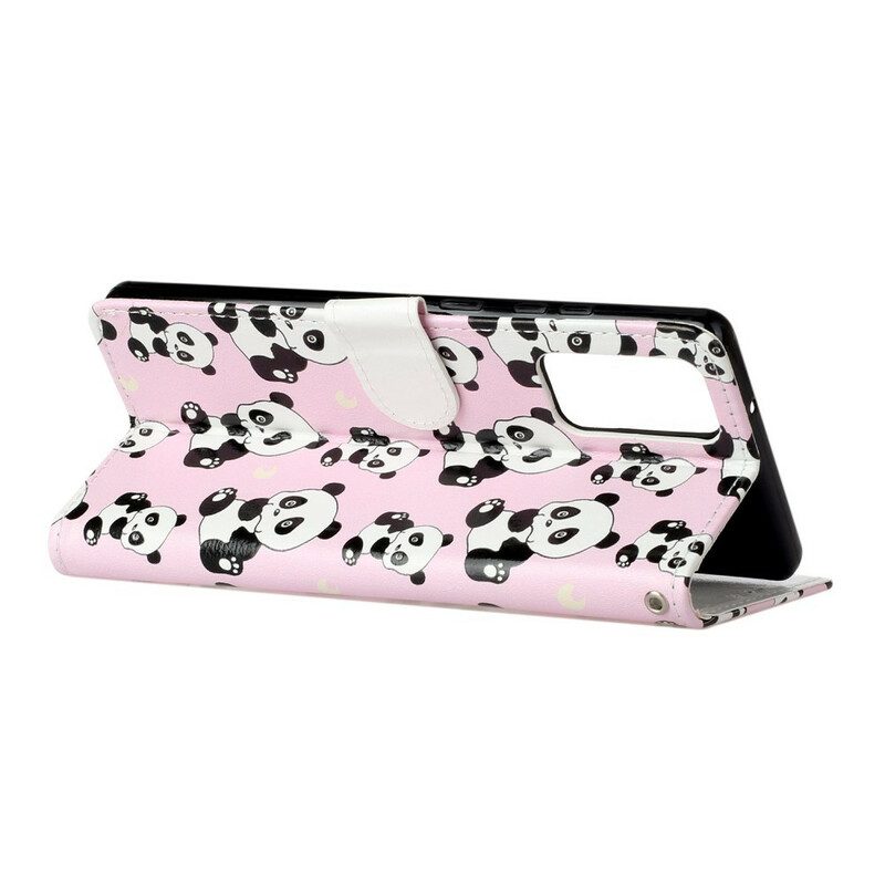 Folio Cover Samsung Galaxy Note 20 Che Panda