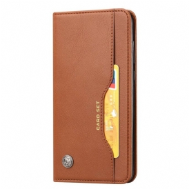 Folio Cover Samsung Galaxy Note 20 Custodia in pelle Portacarte In Ecopelle