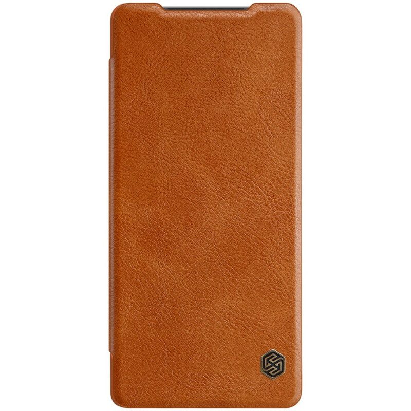 Folio Cover Samsung Galaxy Note 20 Custodia in pelle Serie Nillkin Qin