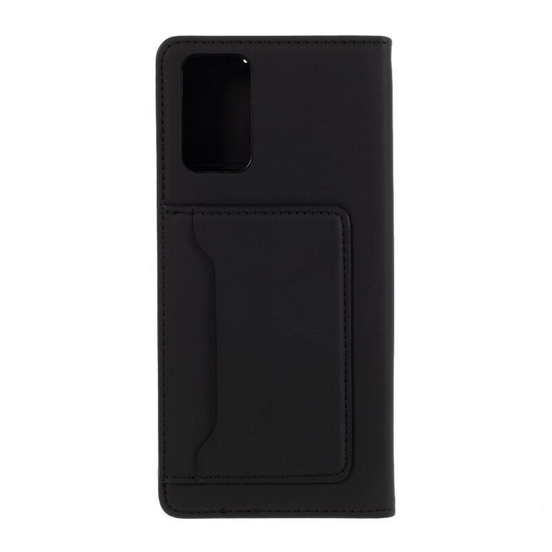 Folio Cover Samsung Galaxy Note 20 Custodia in pelle Supporto Per Portacarte