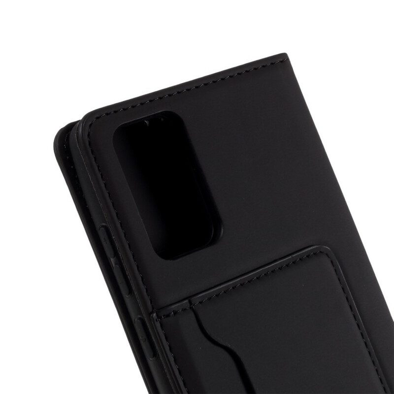 Folio Cover Samsung Galaxy Note 20 Custodia in pelle Supporto Per Portacarte