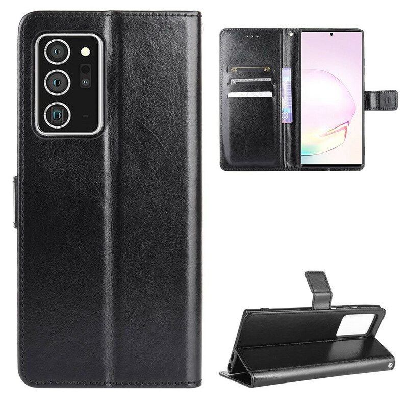 Folio Cover Samsung Galaxy Note 20 Ecopelle Appariscente