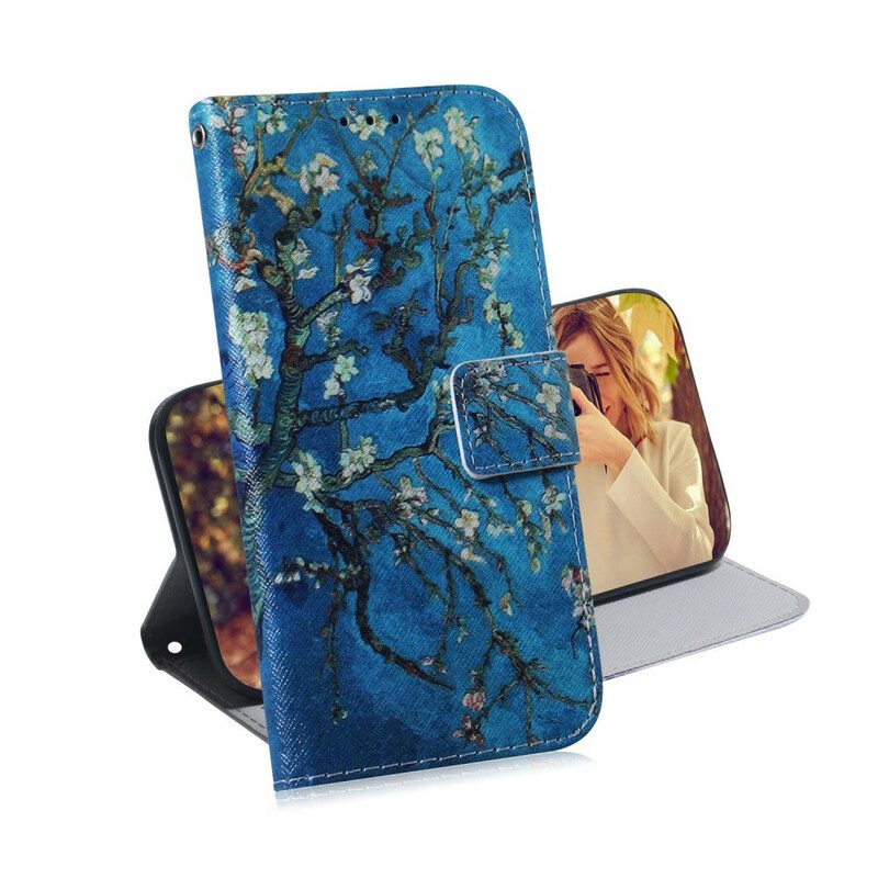 Folio Cover Samsung Galaxy Note 20 Ramo Di Un Albero In Fiore