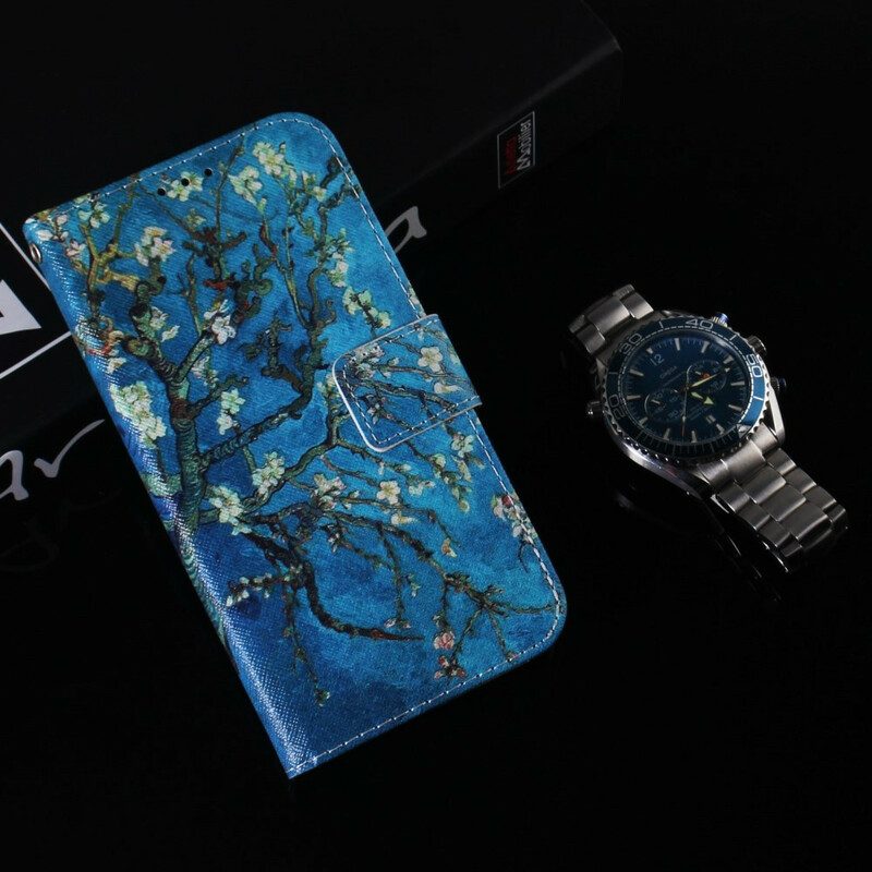 Folio Cover Samsung Galaxy Note 20 Ramo Di Un Albero In Fiore