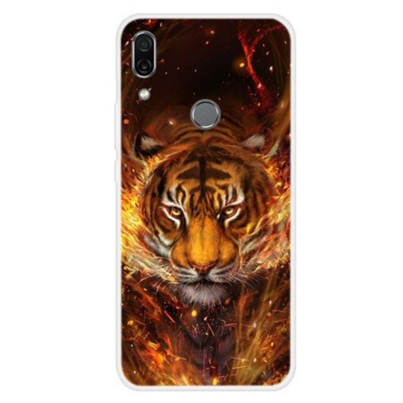 Cover Huawei P Smart Z Tigre Di Fuoco