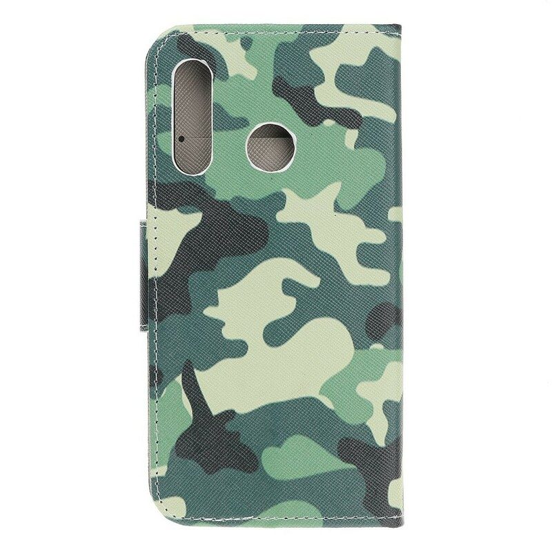 Custodia A Portafoglio Huawei P Smart Z Camuffamento Militare