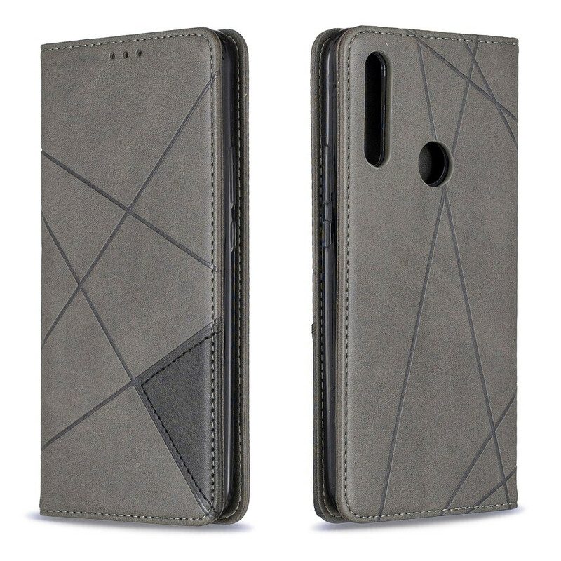 Folio Cover Huawei P Smart Z Custodia in pelle Stile D'artista