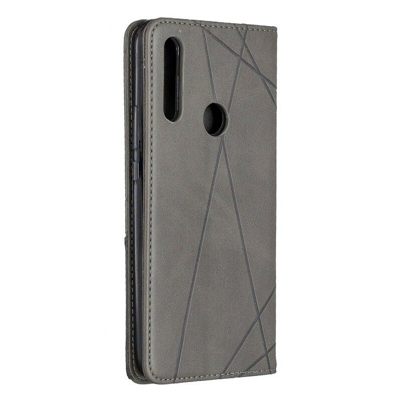 Folio Cover Huawei P Smart Z Custodia in pelle Stile D'artista