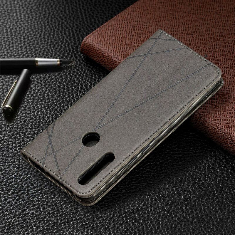 Folio Cover Huawei P Smart Z Custodia in pelle Stile D'artista