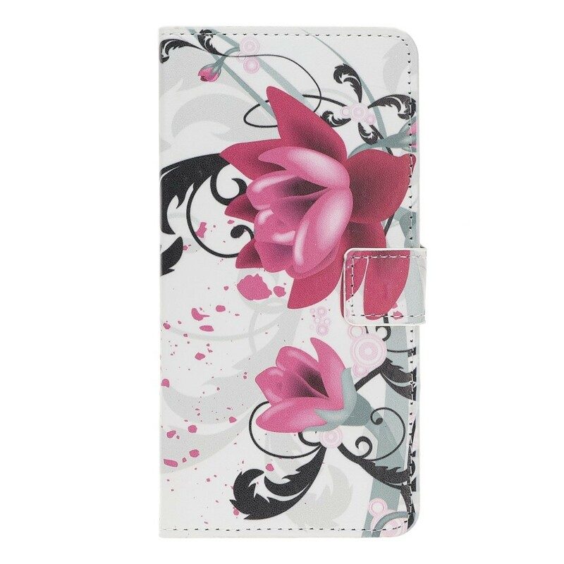 Folio Cover Huawei P Smart Z Fiori Tropicali