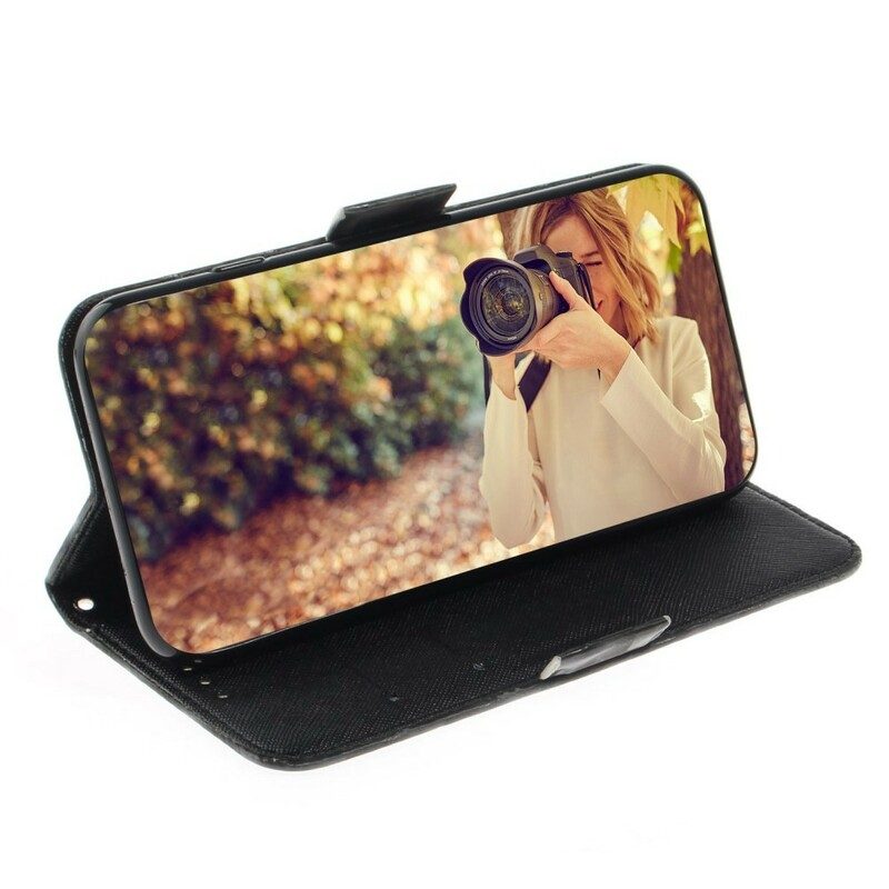 Folio Cover Huawei P Smart Z Panda Arrabbiato Con Cordino