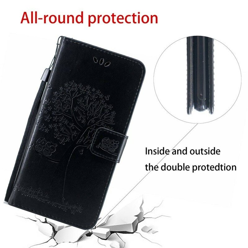 Folio Cover Huawei P Smart Z Perizoma Albero E Gufi