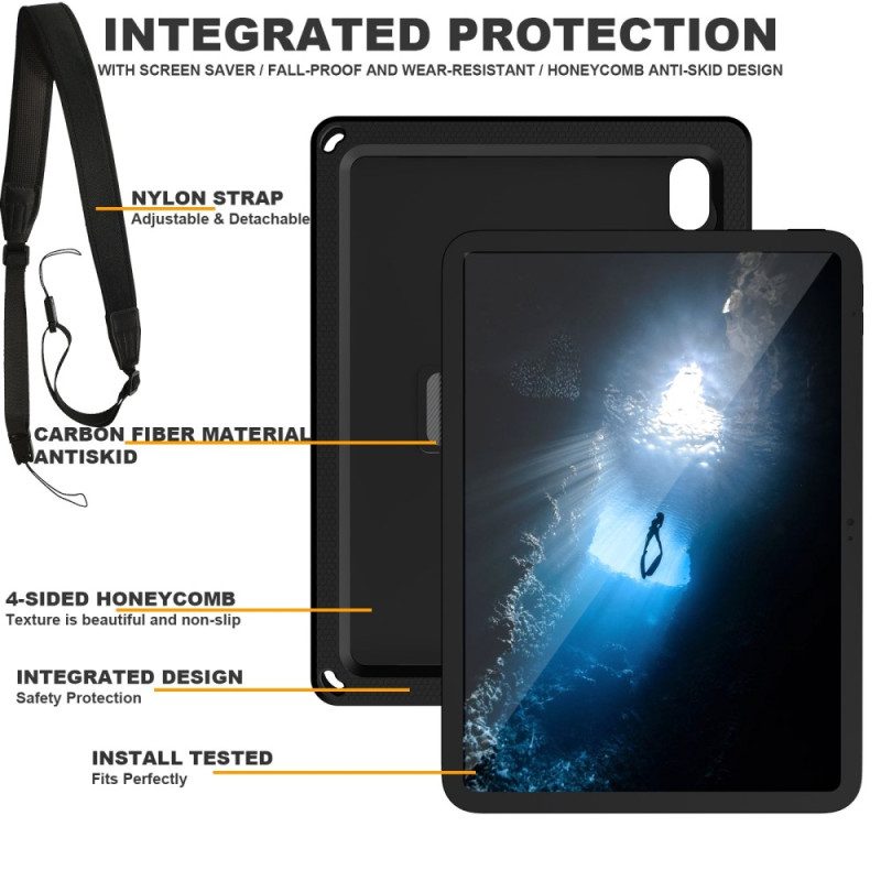 Cover iPad 10.9" (2022) Eva Con Strap-support E Tracolla