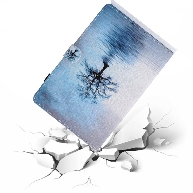 Custodia in pelle iPad 10.9" (2022) Albero Artistico