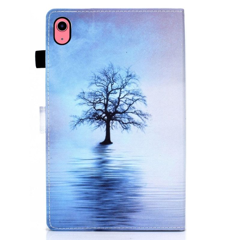 Custodia in pelle iPad 10.9" (2022) Albero Artistico