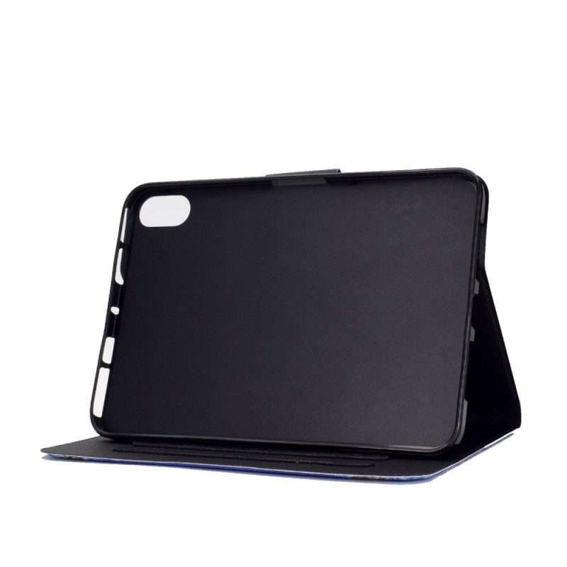 Custodia in pelle iPad 10.9" (2022) Cane Spaziale