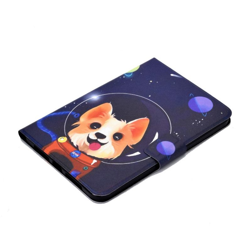 Custodia in pelle iPad 10.9" (2022) Cane Spaziale