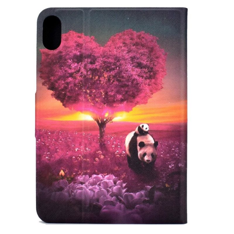 Custodia in pelle iPad 10.9" (2022) Cuore Di Panda