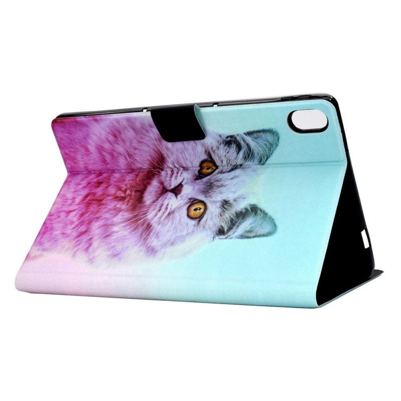 Custodia in pelle iPad 10.9" (2022) Gatto Psicopatico