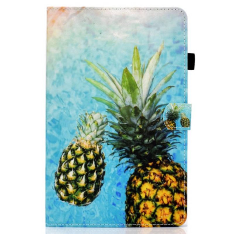 Custodia in pelle iPad 10.9" (2022) Grafica Di Ananas