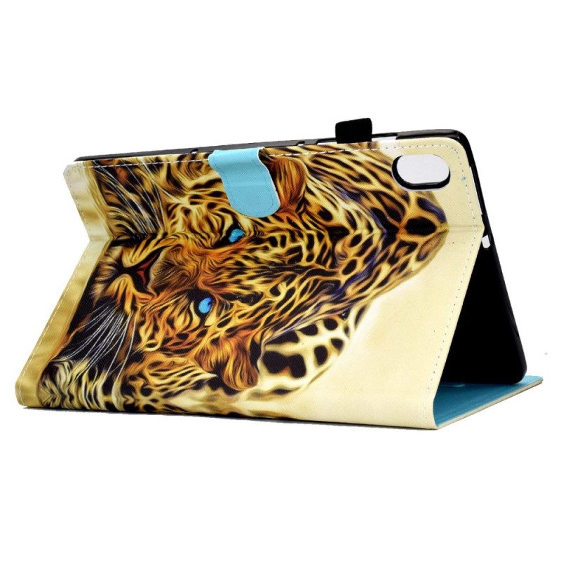 Custodia in pelle iPad 10.9" (2022) Grafica Leopardata