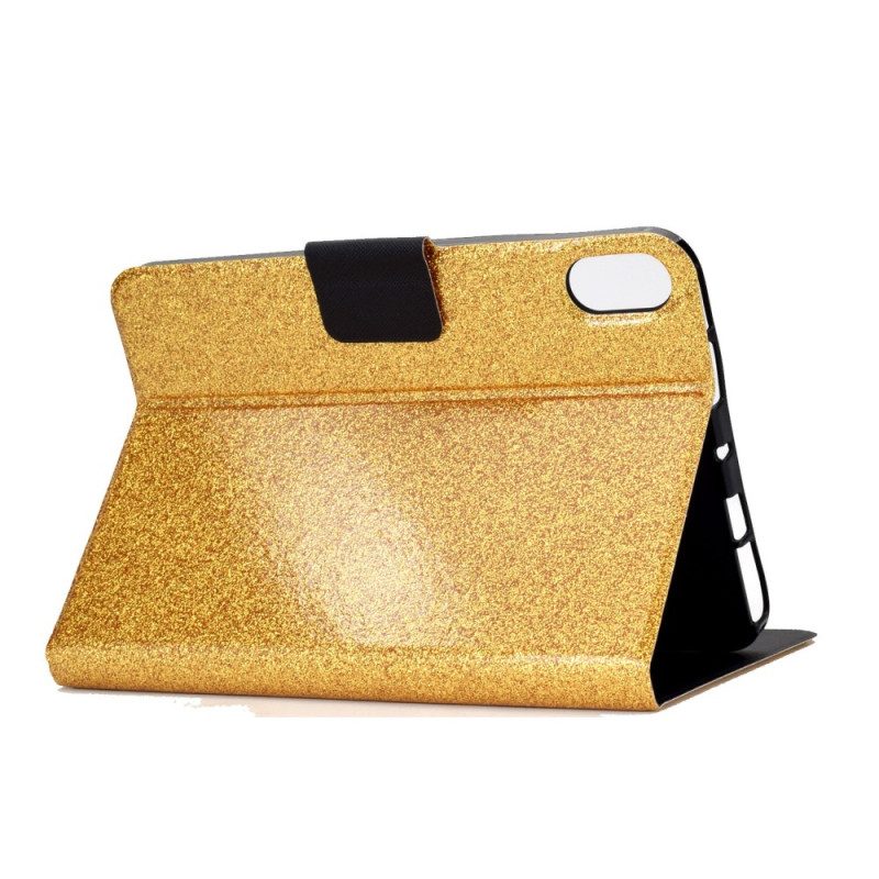 Custodia in pelle iPad 10.9" (2022) Paillettes