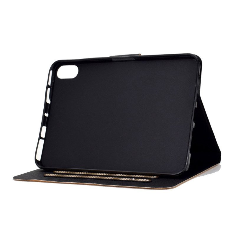 Custodia in pelle iPad 10.9" (2022) Paillettes