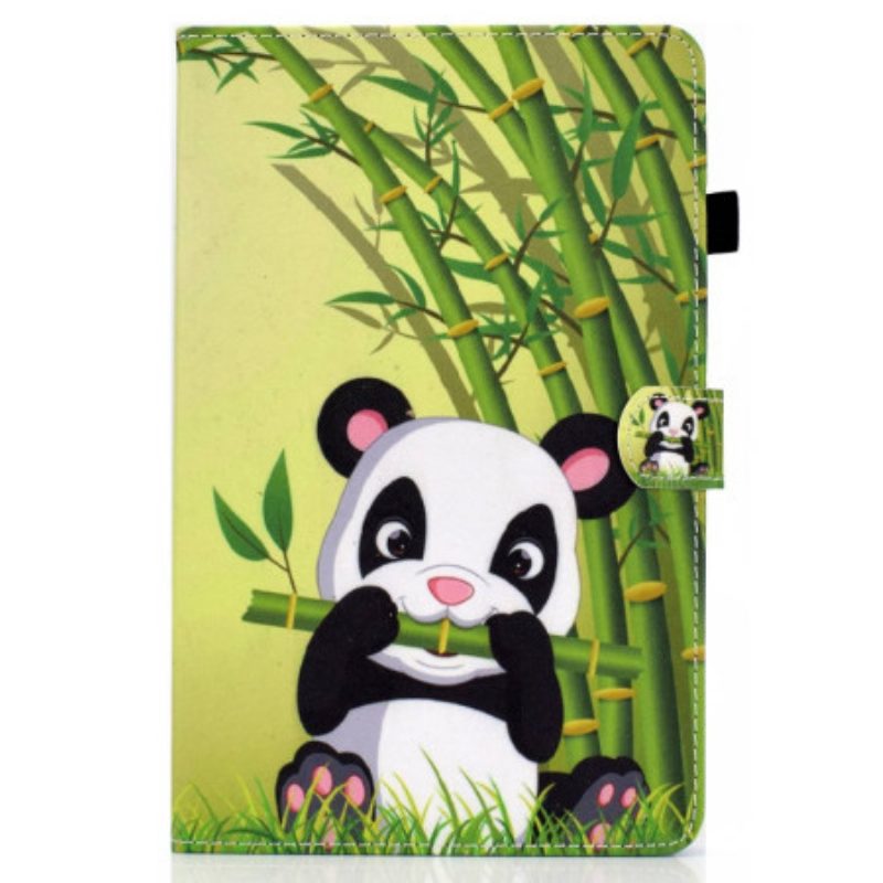 Custodia in pelle iPad 10.9" (2022) Panda Goloso